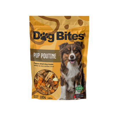 Dog Bites Pup Poutine Freeze-Dried Dog Treats