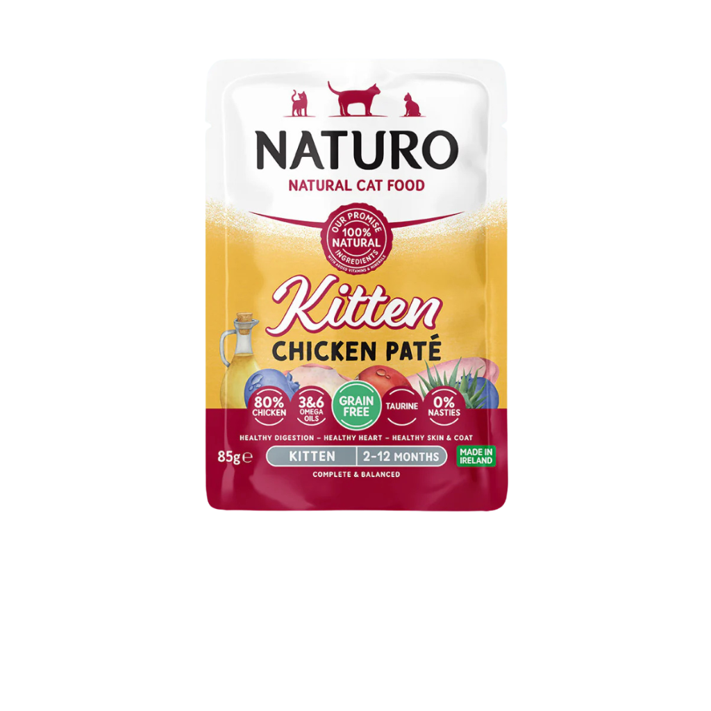 Naturo Kitten Grain Free Chicken Pate Cat Pouch