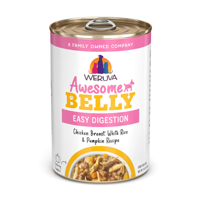 Weruva Awesome Belly Chicken Breast, White Rice & Pumpkin Recipe Dog Can