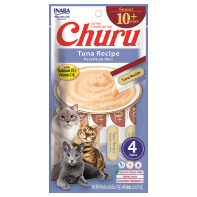 Inaba Cat Churu Senior 10+ Tuna Recipe