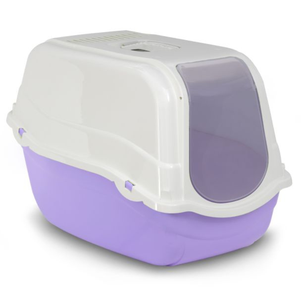 Bergamo Romeo Litter Pan with Top - Lilac