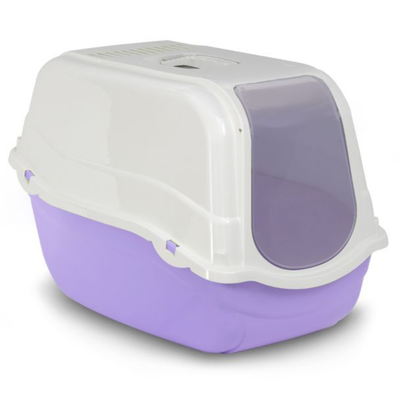 Bergamo Romeo Litter Pan with Top - Lilac