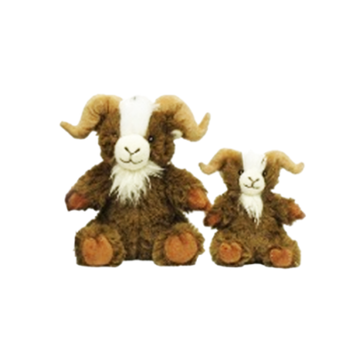 Multipet Plush Ram 5" Dog Toy