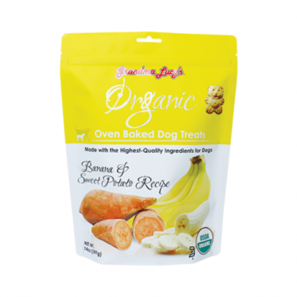 Grandma Lucy's Organic Oven Baked Banana & Sweet Potato Dog Treat