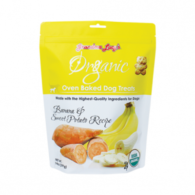 Grandma Lucy's Organic Oven Baked Banana & Sweet Potato Dog Treat