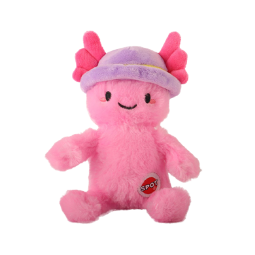 SPOT Axolotl with Hat Assorted 6" Plush Dog Toy
