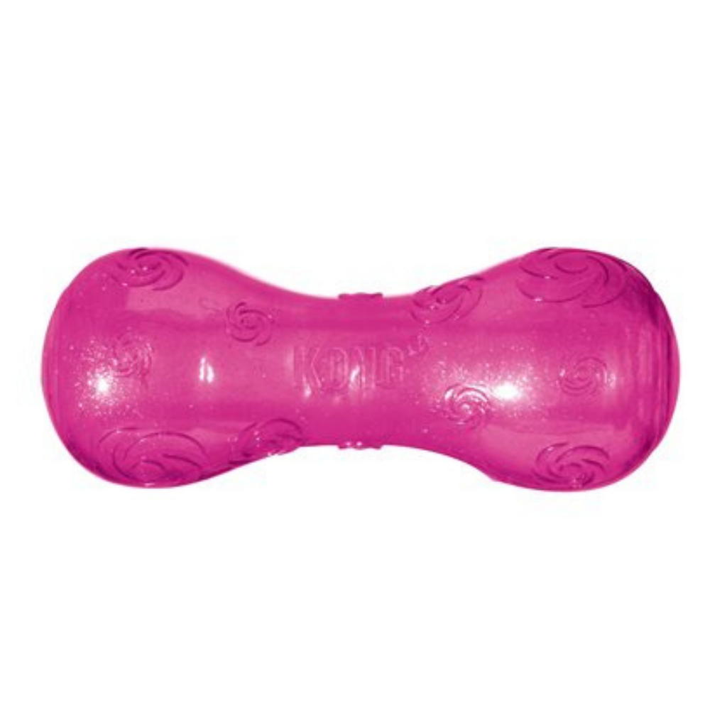 KONG Squeeze Crackle Dumbbell Large Dog Toy