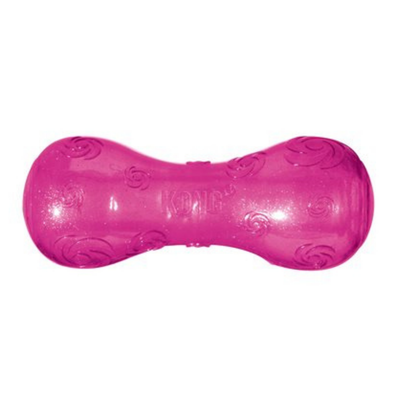 KONG Squeeze Crackle Dumbbell Large Dog Toy
