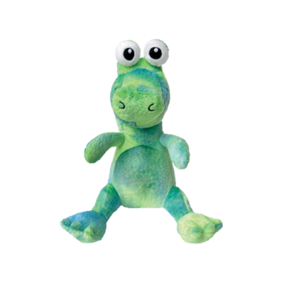 foufouBRANDS fouFIT ColorPop Plushies Gator Small Dog Toy