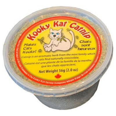 Kooky Kat Catnip Leaf and Flower Tub