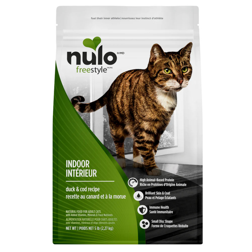 Nulo FreeStyle High-Protein Kibble Indoor Cat Duck & Cod Recipe
