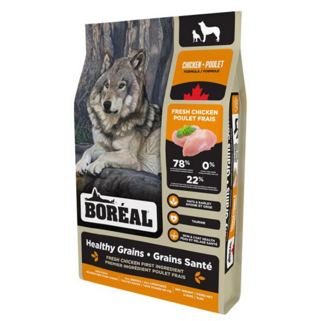 Boreal Healthy Grains Chicken Dog Food