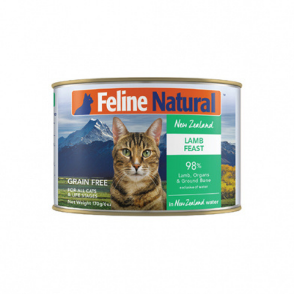 Feline Natural New Zealand Lamb Feast in New Zealand Water Grain Free Cat Can