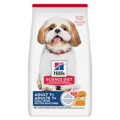 Hill's Science Diet Senior 7+ Small Bites Chicken Meal Barley & Rice Dog Food