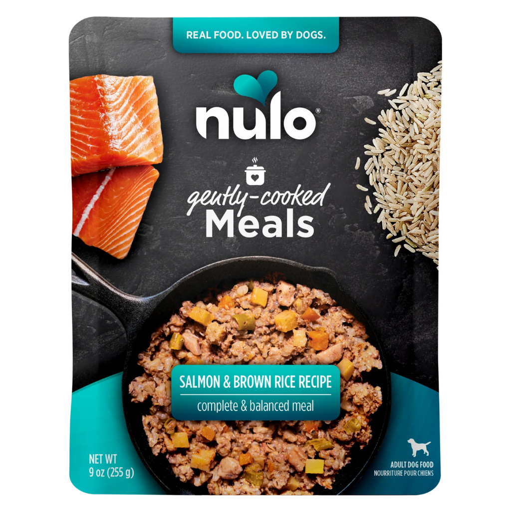 Nulo Gently-Cooked Meals - Salmon and Brown Rice for Dogs