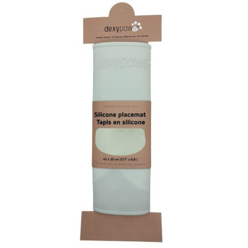 Dexypaws Silicone Placemat, Sage Green