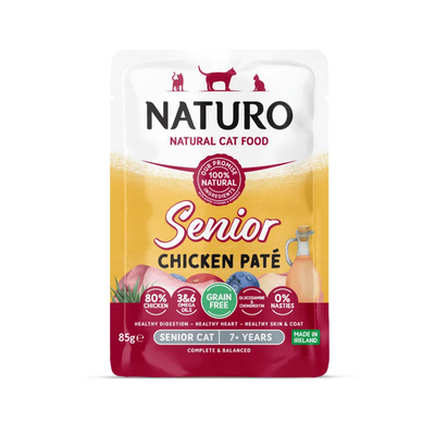 Naturo Senior Chicken Pate - Grain Free Cat Food