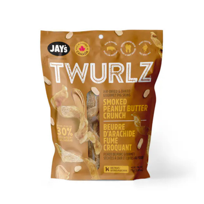 Jay's Twurlz Smoked Peanut Butter Dog Treats