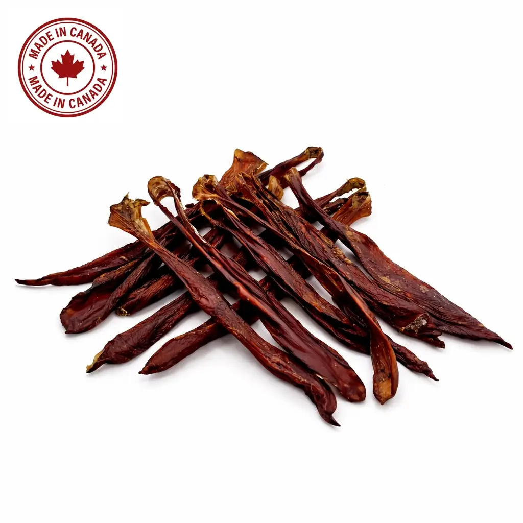 Munchie Bones Smoked Beef Bladder Muscle Sticks - Medium