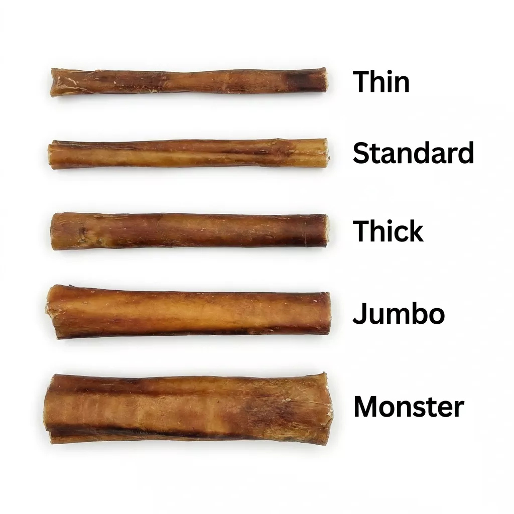 Munchie Bones Bully Stick Low Odour Jumbo 6"