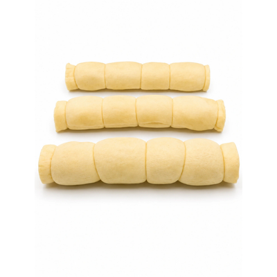 Munchie Bones Buffalo Puffed Cheek Roll White 12"