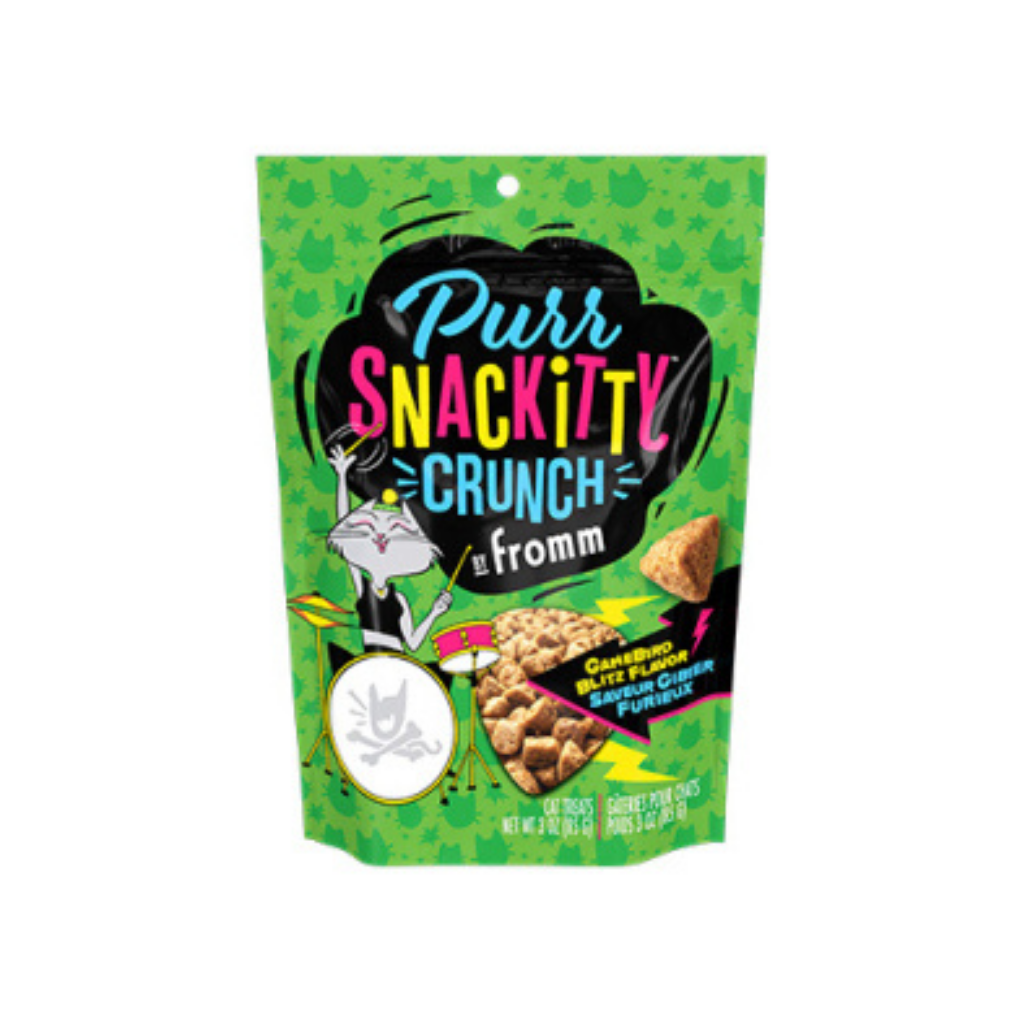 Fromm PurrSnacKitty Crunch Game Bird Blitz Flavor Cat Treat