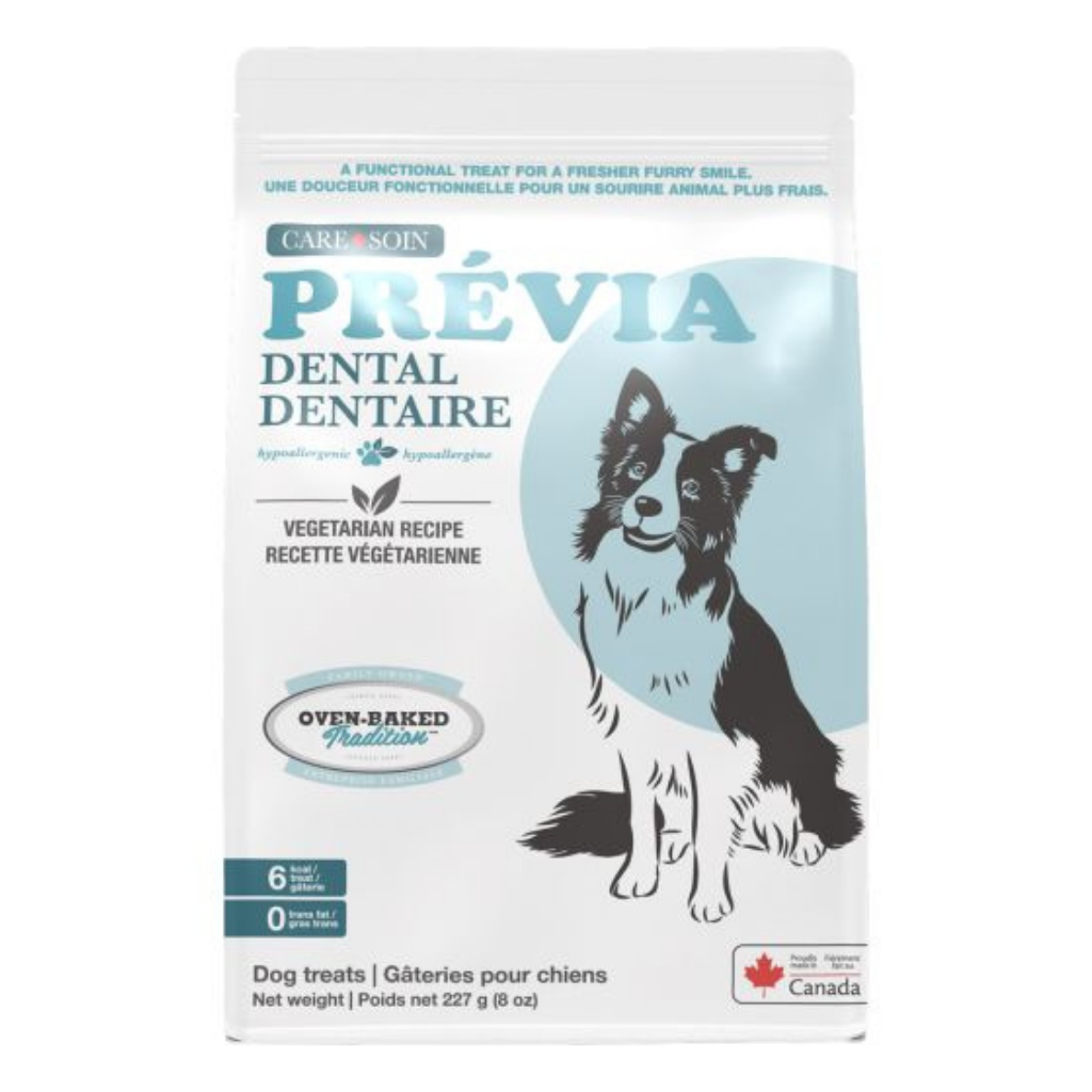 Oven-Baked Tradition Grain Free Care Prévia Dental Vegetarian Recipe Dog Treats