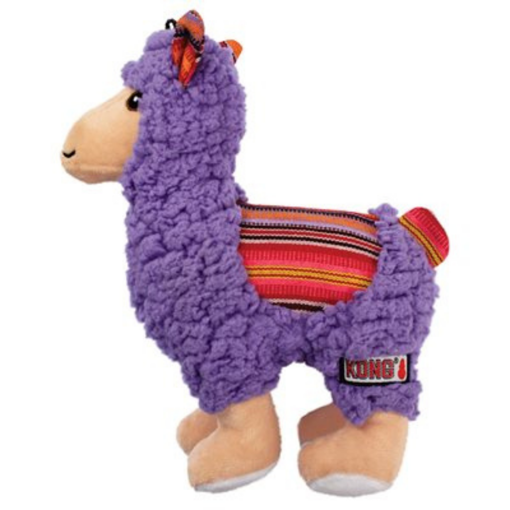 KONG Sherps Llama Medium Dog Toy