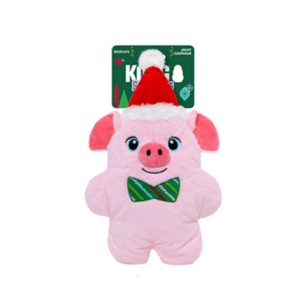 KONG HOLIDAY Snuzzles Pig X-Large Dog Toy
