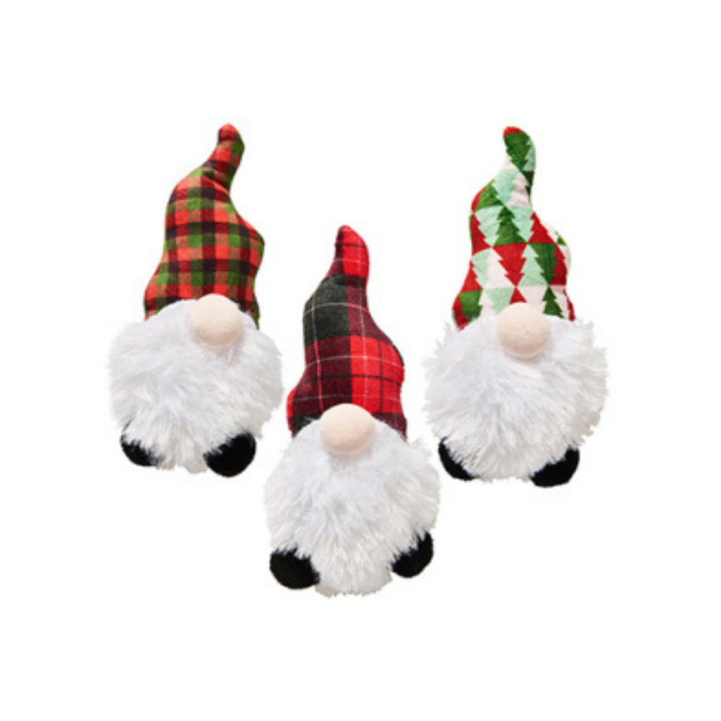 SPOT HOLIDAY Gnome 6" Assorted Catnip Cat Toy