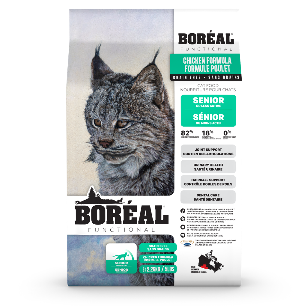 Boreal Funtional Senior / Less Active Cat Food