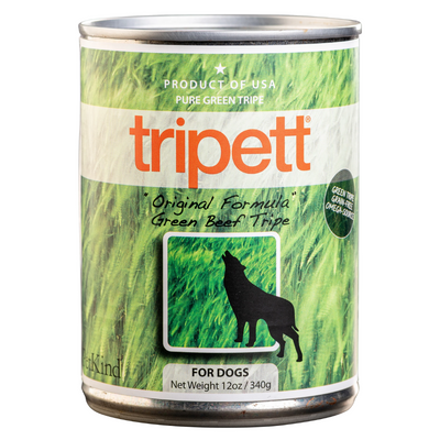 Tripett Original Formula Green Beef Tripe Dog Can