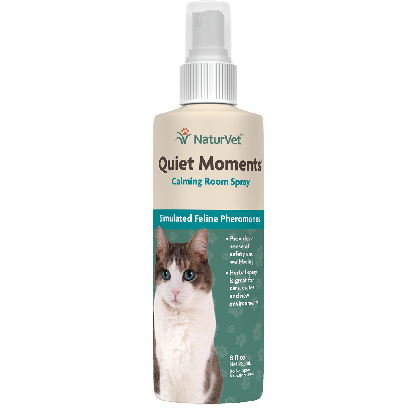 NaturVet Quiet Moments Cat Calming Room Spray