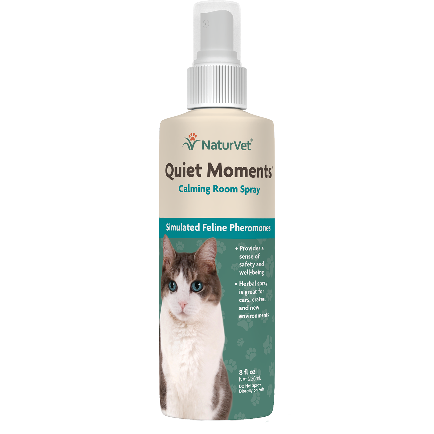 NaturVet Quiet Moments Cat Calming Room Spray
