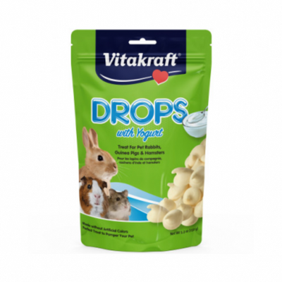 Vitakraft Drops with Yogurt Treat for Pet Rabbits