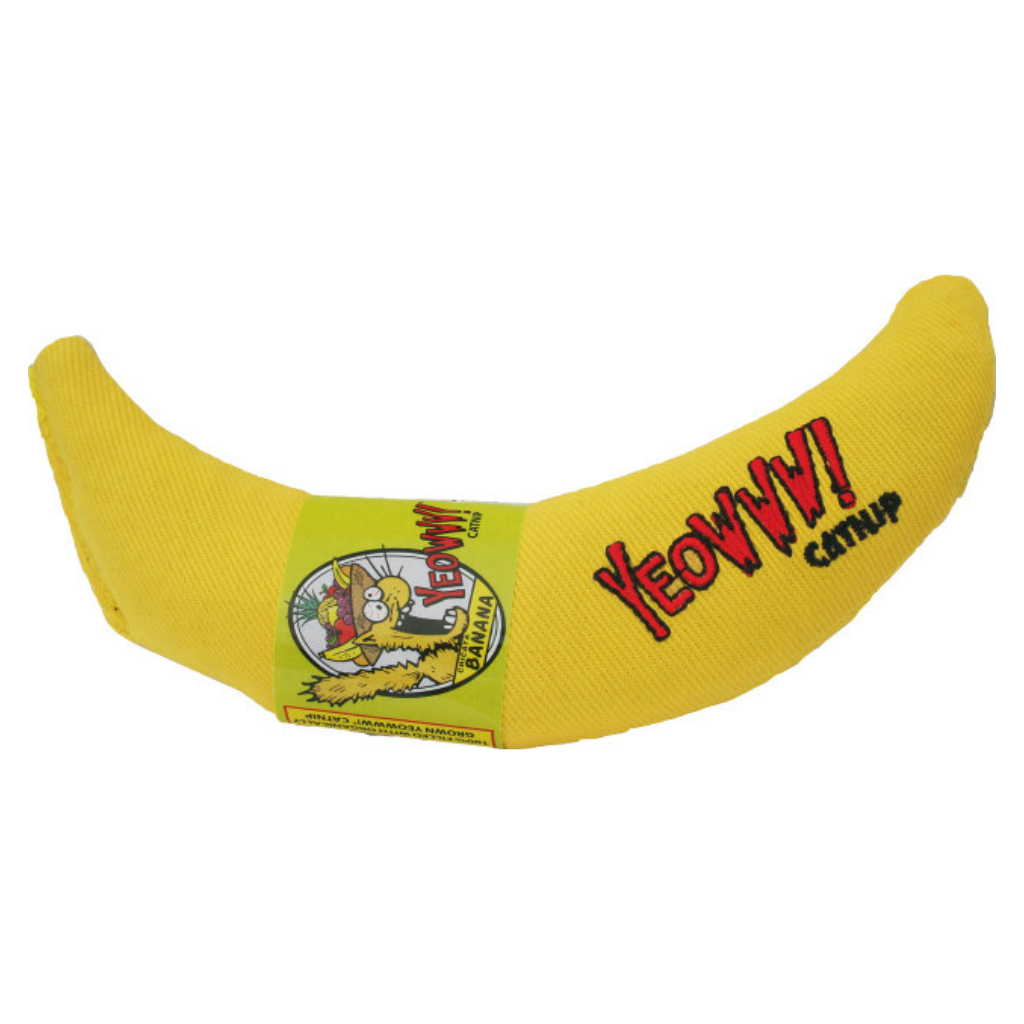 Yeowww! Chi-CAT-a Banana Cat Toy