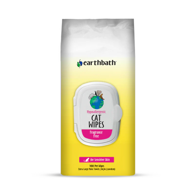 Earthbath Hypoallergenic Cat Wipes