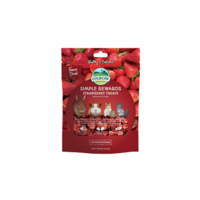 Oxbow Simple Rewards Strawberry Treats