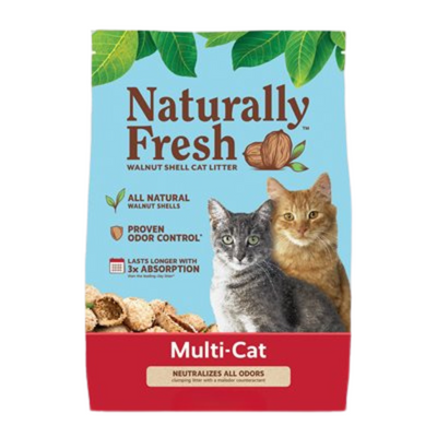 Naturally Fresh Walnut Quick-Clumping Multi-Cat Litter