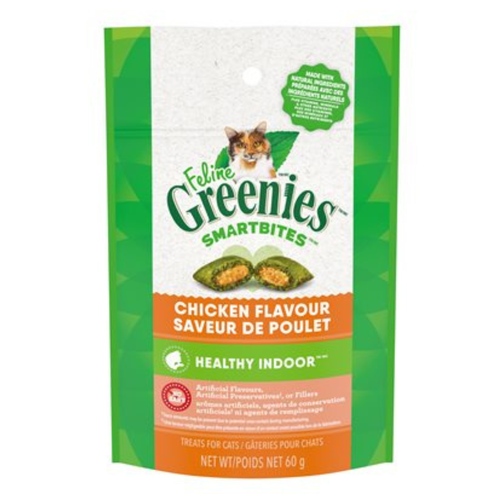 Greenies Smartbites Healthy Indoor Chicken Flavour Cat Treats