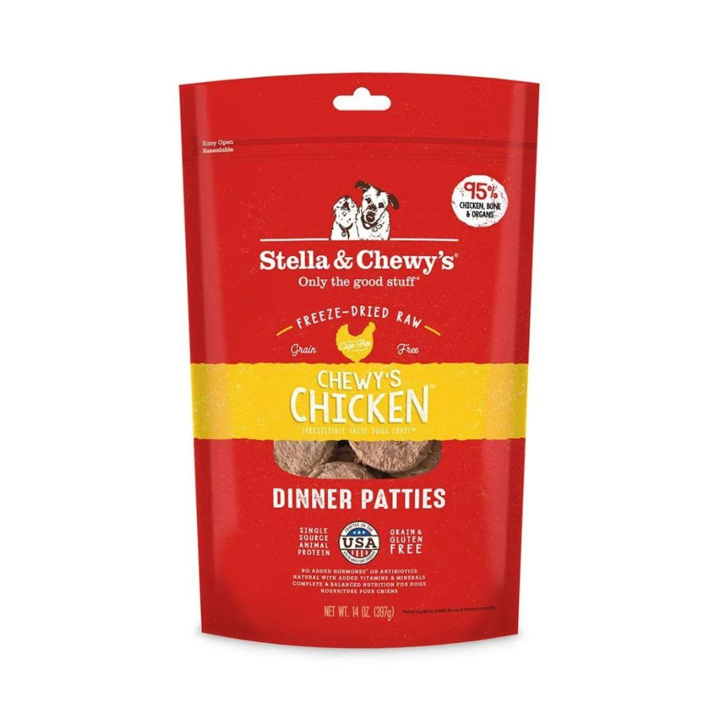 Stella & Chewy's Freeze-Dried Raw Dinner Patties Chicken