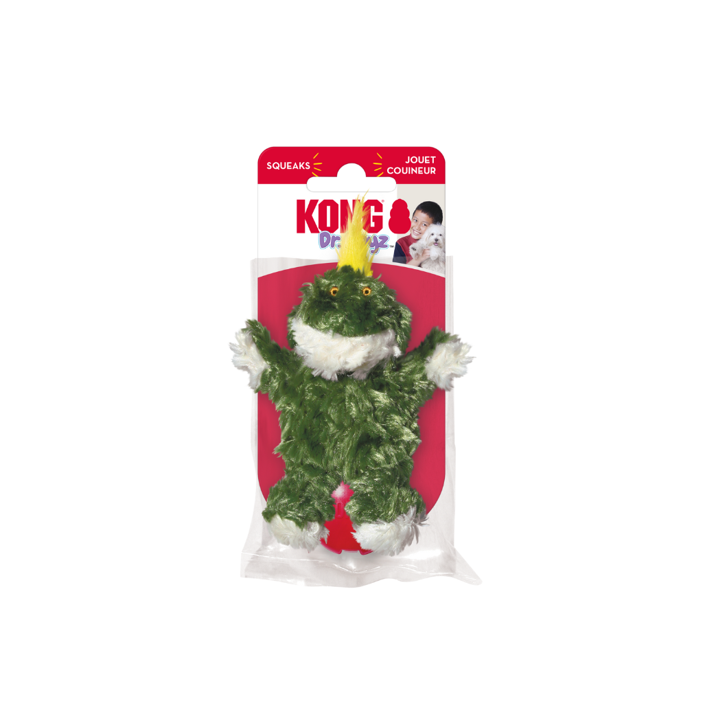 KONG Dr. Noyz Frog Extra Small Dog Toy