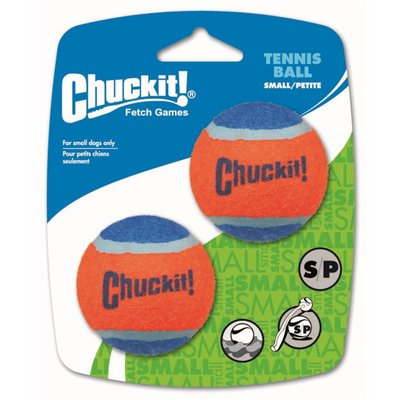 CHUCK IT! Tennis Ball 2 Pack Small Dog Toy