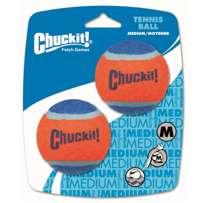 CHUCK IT! Tennis Ball 2 Pack Medium Dog Toy