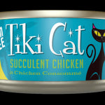 Tiki Cat Succulent Chicken Recipe in Chicken Consommé Wet Cat Food