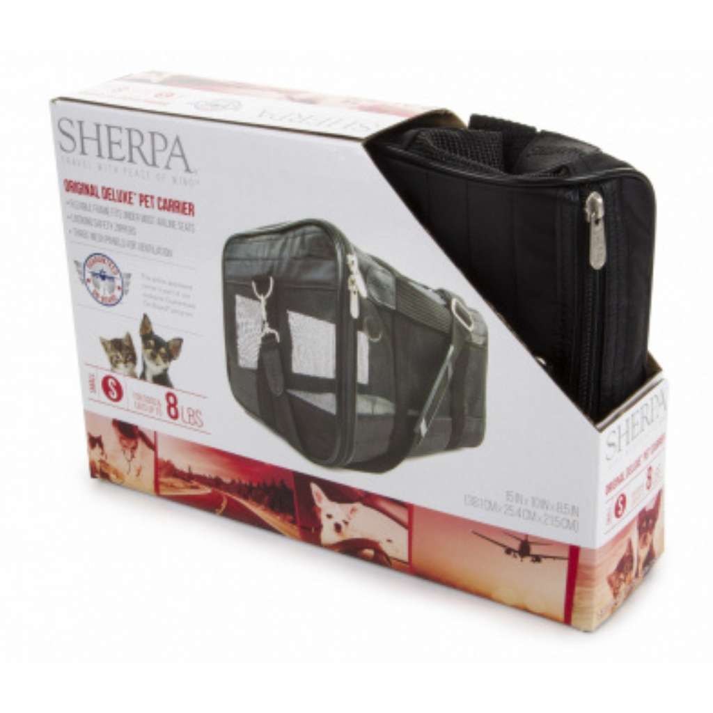 Sherpa Original Deluxe Pet Carrier - Black