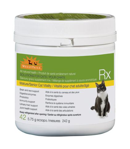 Welly Tails Mature/Senior Cat Formula Rx Supplement