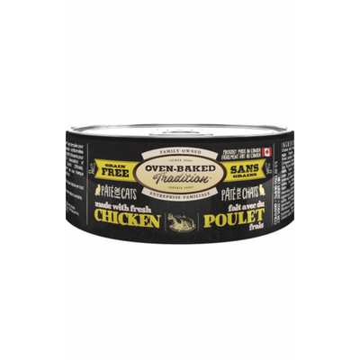 Oven-Baked Tradition Grain Free Chicken Pate Cat Can