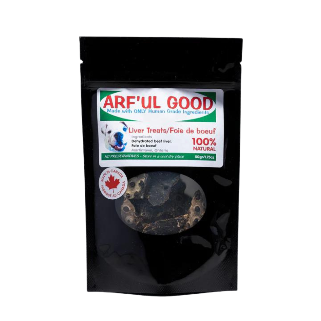 Arf'ul Good Beef Liver Treats