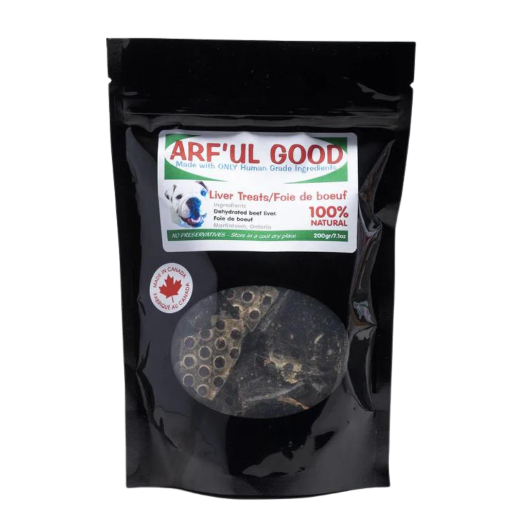 Arf'ul Good Beef Liver Treats